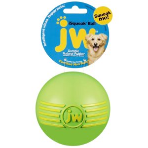 Jouet balle couineuse en caoutchouc pour Chiens – JW PET