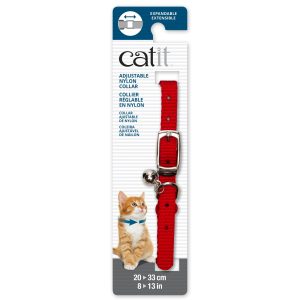 Collier extensible pour Chat, Rouge – Catit