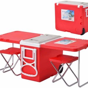 Glacière à Table Isotherme multifonctionnelle de 28 Litres