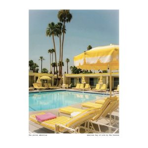 Affiche The Yellow Umbrellas | Image Republic