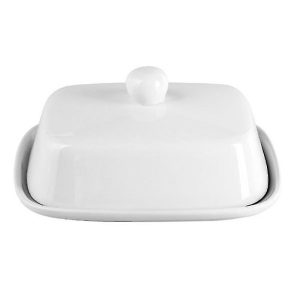 Beurrier en Porcelaine