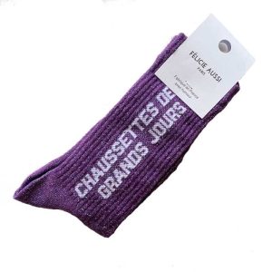 Chaussettes Enfant Pailletées Grands Jours, Différentes tailles | Félicie Aussi