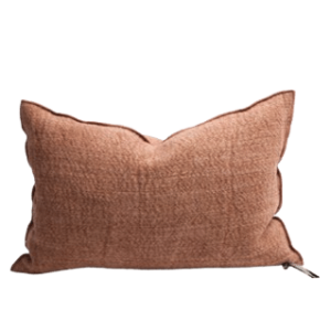 Coussin Toile NOMADE Argile, 30x50cm | Maison de Vacances