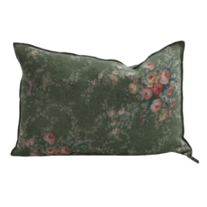 Coussin Wabi Pompadour Laurier, Différentes Tailles | Maison de Vacances