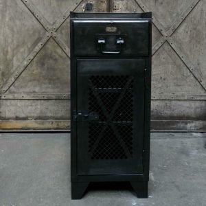 Desserte d&rsquo;atelier « Aux forges de Vulcain »- Grillagée