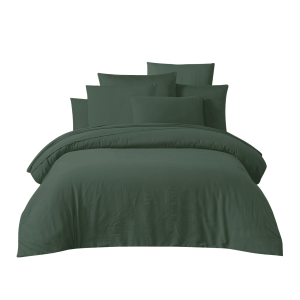 Housse de Couette Satin de Coton Pigeon TALOA, Différentes Tailles | Haomy