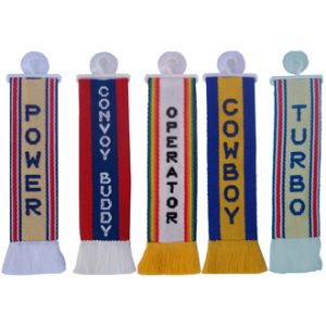 Echarpette de cabine avec ventouse et cintre