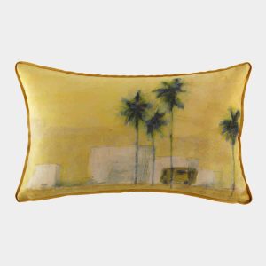 Housse de Coussin Velours Camiòn Verde, Différentes Tailles | Maison Levy