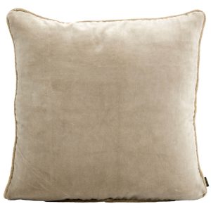 Housse de Coussin Velours Craie NEW DELHI, différentes tailles | Haomy