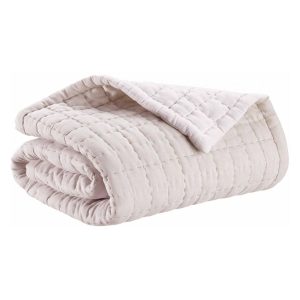 Jeté en Coton Naturel CAMBRA, 240×260 cm | Vivaraise