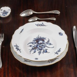 Ménagère Christofle « Perles » – Ensemble de 48 pièces en métal argenté- 12 personnes avec boite