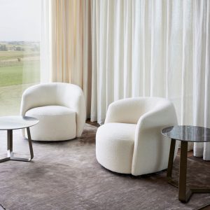 Fauteuil pivotant Olivo lounge – JOLI