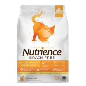 Nourriture pour Chats – Dinde, Poulet et Hareng – Nutrience Sans Grain