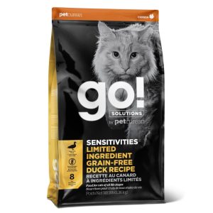 Nourriture Sans Grains pour Chat – Canard – Go! Sensibilités