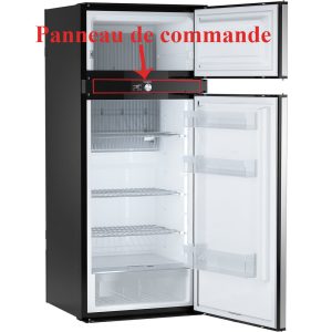 Dometic, panneau de commande des réfrigérateurs à absorption RMD10.5T, RMD10.5XT, RMDT10.5X et RMDT10.5T