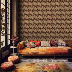 Papier Peint n°4 Sienna Terra | Joli Jour Paris