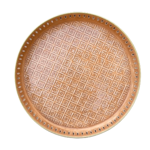 Plateau Jali Terracotta | Bazardeluxe