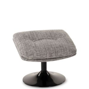 Repose Pied Memento Athezza Chiné Gris Souris | Athezza