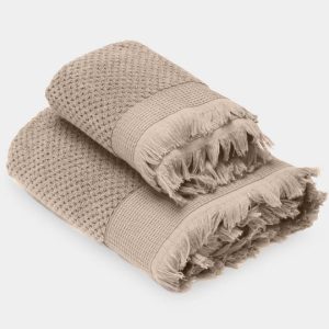 Serviette Tethys Chanvre, différentes tailles | Vent du Sud