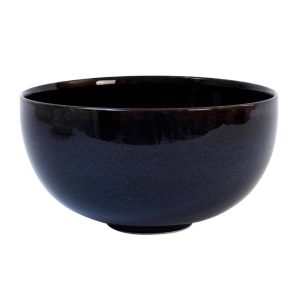 Saladier Grès Émaillé Indigo TOURRON, Différentes Tailles | Jars Céramistes