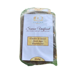 Savon Unifiant au Miel, Lait et Curcuma, LUXIOR 250g