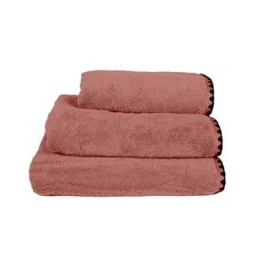 Serviette Bois Rose Coton ISSEY, Différentes Tailles | Haomy