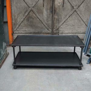 Table basse en fonte d&rsquo;acier – AUXERRE- Double