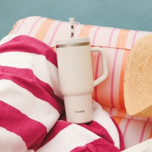 Gourde Travel Cup Isotherme Sable | Qwetch