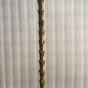1970 Lampadaire en Bronze Doré Maison Baguès Modèle Palmier