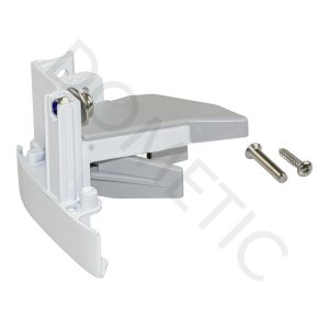 Embout BLANC Prostor de l’angle du panneau avant DROIT PW1500 du store