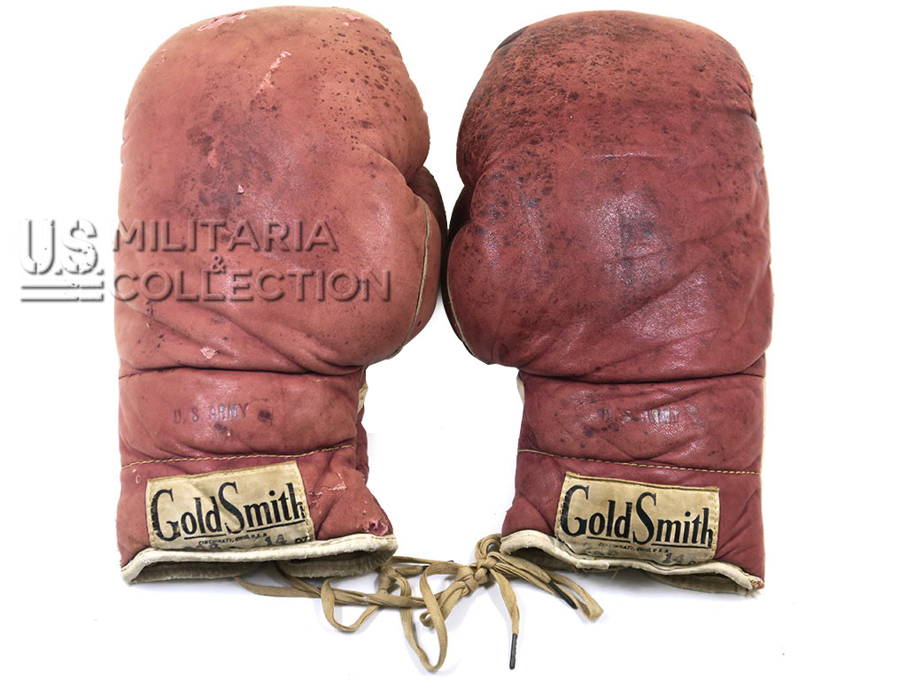 Gants de boxe en cuir, US ARMY, GoldSmith
