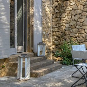 Lanterne Solaire Teckalu Blanche, Différentes tailles | Les Jardins