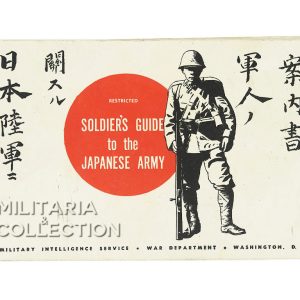 Livret, Soldier’s Guide to the Japanese Army, 1944