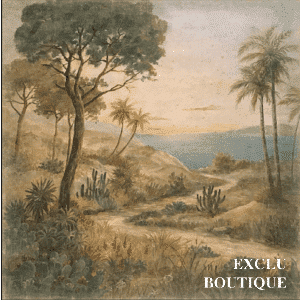 Toile Méditerranée, 120x120cm | Alfonz