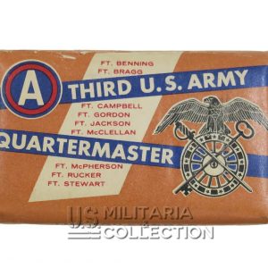 Savon lux US Army, Quatermaster, Third Army.