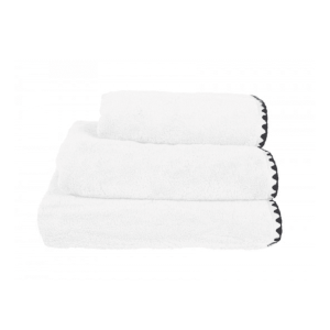Serviette Blanc Coton ISSEY, Différentes Tailles | Haomy