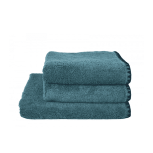 Serviette Bleu Stone Coton ISSEY, Différentes Tailles | Haomy